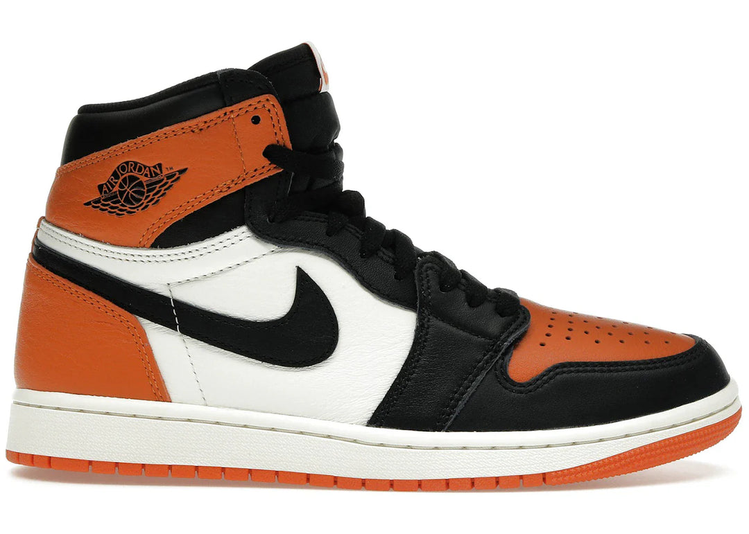 Nike Air Jordan 1 Retro High OG Shattered Backboard 2025 buty męskie pomarańczowo-czarne N-Hype.