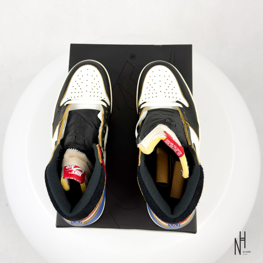 Jordan 1 Retro High OG SP Fragment x Union LA Varsity Red Sport Royal - zdjęcie 5 - N-Hype