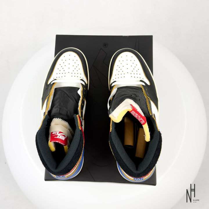 Jordan 1 Retro High OG SP Fragment x Union LA Varsity Red Sport Royal - zdjęcie 5 - N-Hype