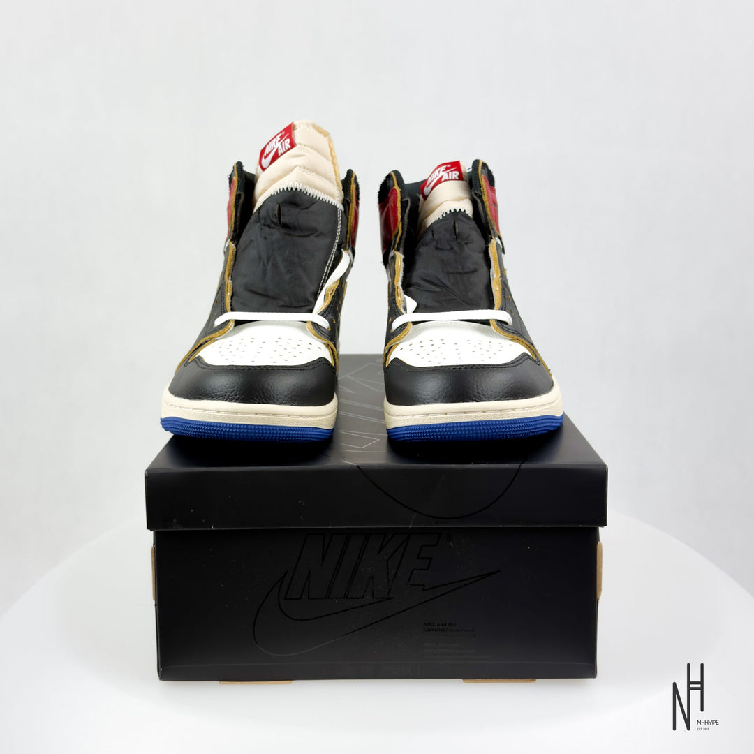 Jordan 1 Retro High OG SP Fragment x Union LA Varsity Red Sport Royal - zdjęcie 6 - N-Hype