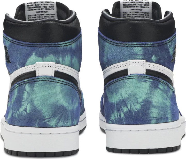 Jordan 1 Retro High Tie Dye Women's sneakers fioletowe N-Hype