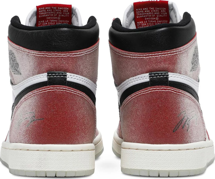 Jordan 1 Retro High Trophy Room Chicago buty męskie czerwono-białe N-Hype