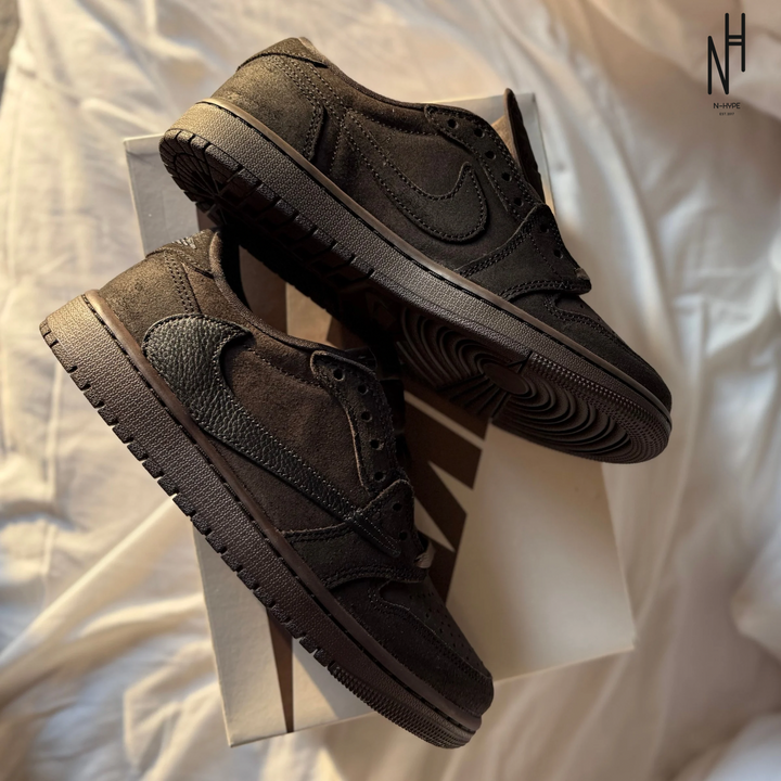 Jordan 1 Retro Low OG SP Travis Scott Velvet Brown buty męskie N-Hype.