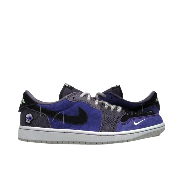 Nike Air Jordan 1 Retro Low OG Zion Williamson Voodoo Alternate sneakers męskie czarno-czerwone N-Hype.