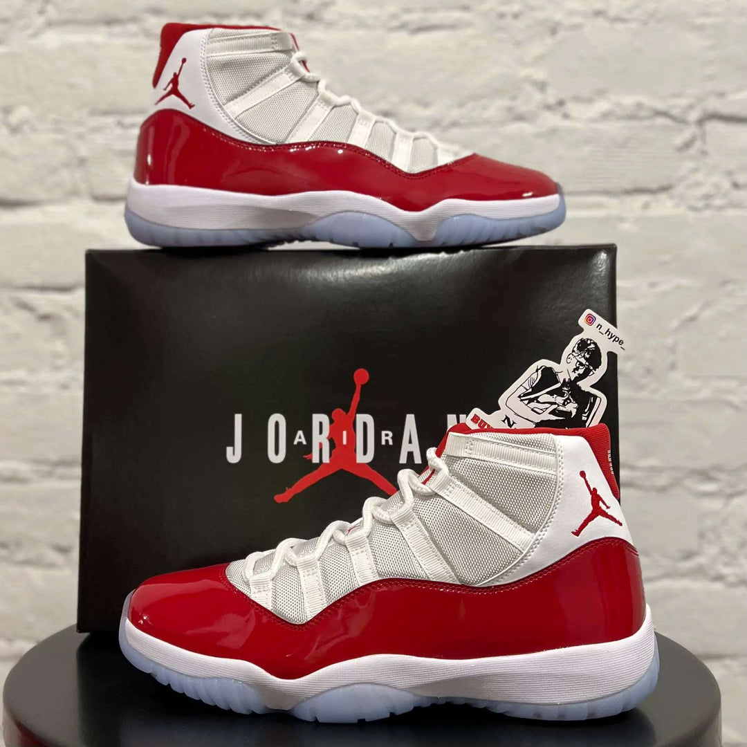 Jordan 11 Retro Cherry 2022 buty męskie czerwone N-Hype