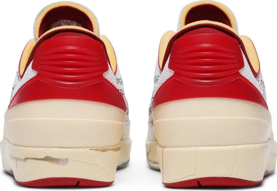 Jordan 2 Retro Low SP Off-White White Red buty męskie Nike N-Hype