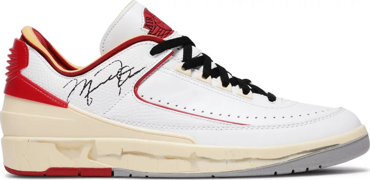 Nike Air Jordan 2 Retro Low SP Off-White White Red sneakers męskie N-Hype