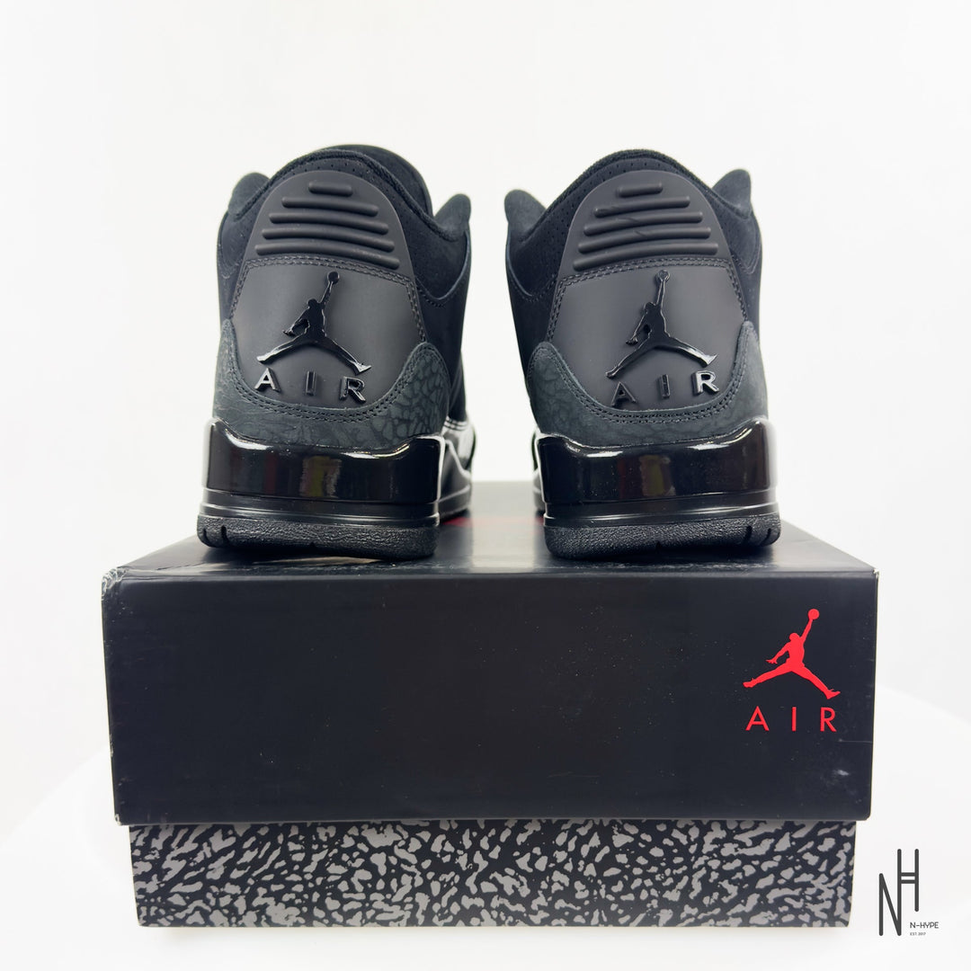 Jordan 3 Retro Black Cat buty męskie Nike czarne N-Hype.