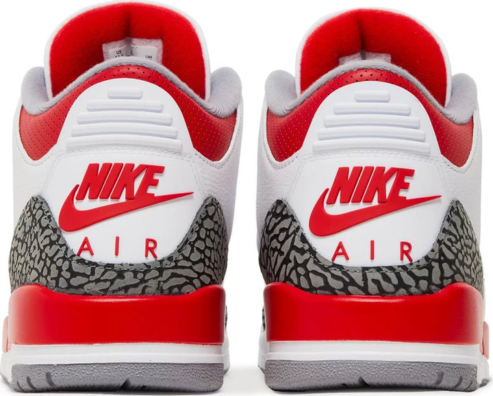 Jordan 3 Retro Fire Red 2022 sneakers męskie N-Hype