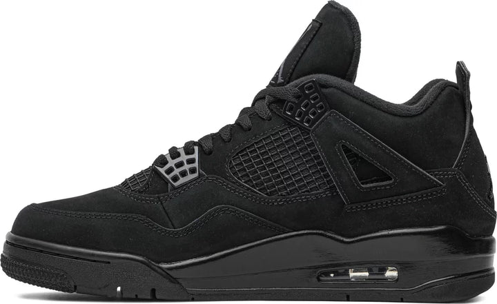 Jordan 4 Retro Black Cat GS buty młodzieżowe czarne N-Hype.