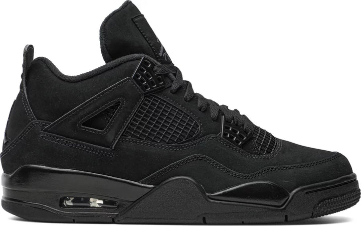 Jordan 4 Retro Black Cat sneakers dziecięce czarne N-Hype.