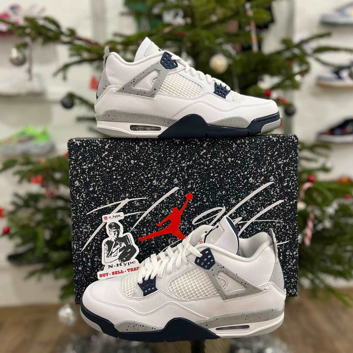 Nike Air Jordan 4 Retro Midnight Navy sneakers męskie N-Hype