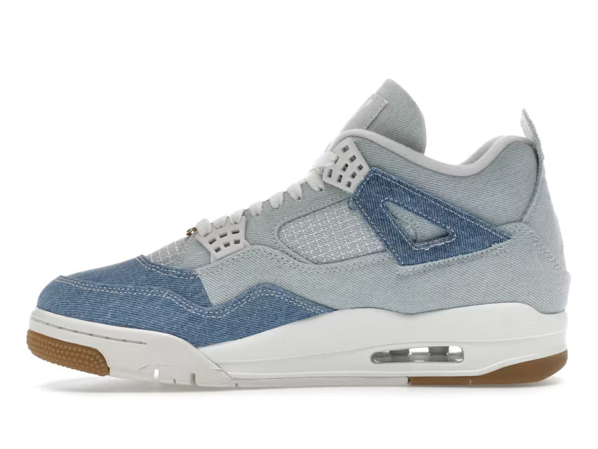 Jordan 4 Retro TEX Denim Worn Blue Women's sneakers N-Hype shop.