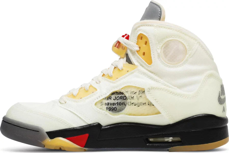 Jordan 5 Retro Off-White Sail sneakers męskie N-Hype