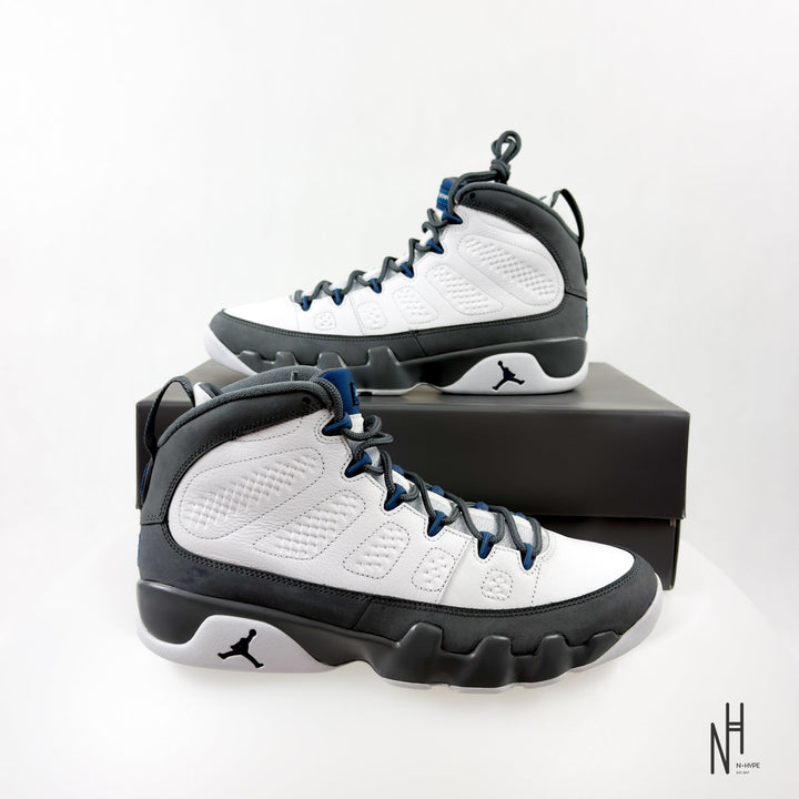 Jordan 9 Retro Flint Grey French Blue (2026) - zdjęcie 2 - N-Hype