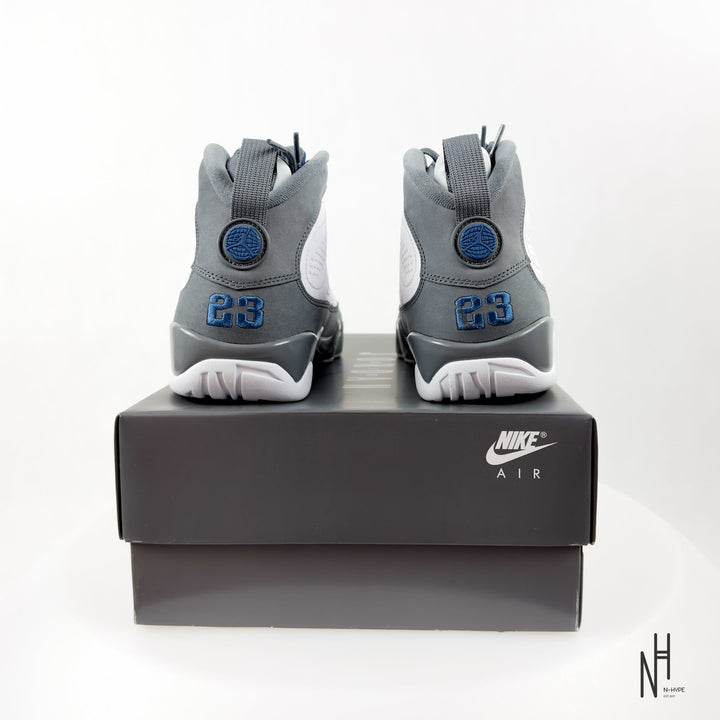 Jordan 9 Retro Flint Grey French Blue (2026) - zdjęcie 5 - N-Hype