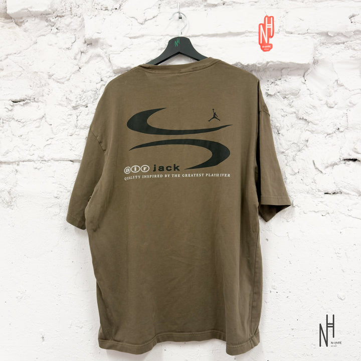 Jordan x Travis Scott T-shirt brązowa N-Hype