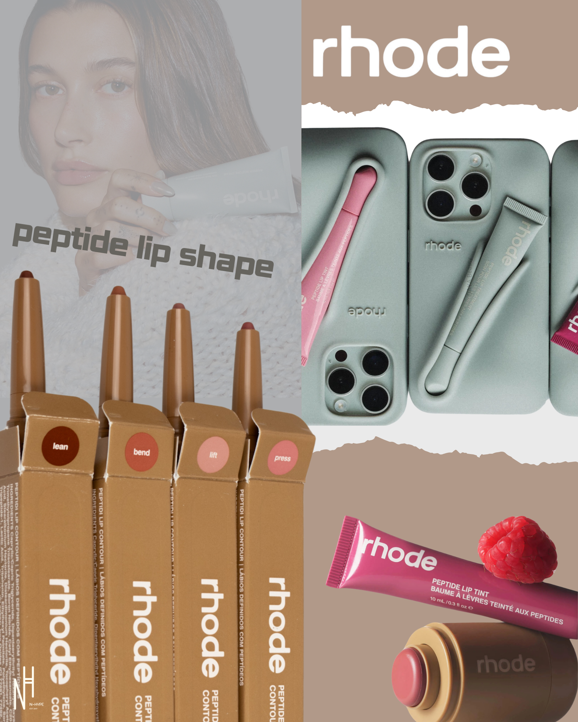 Rhode Peptide Lip Tint Peach Pit