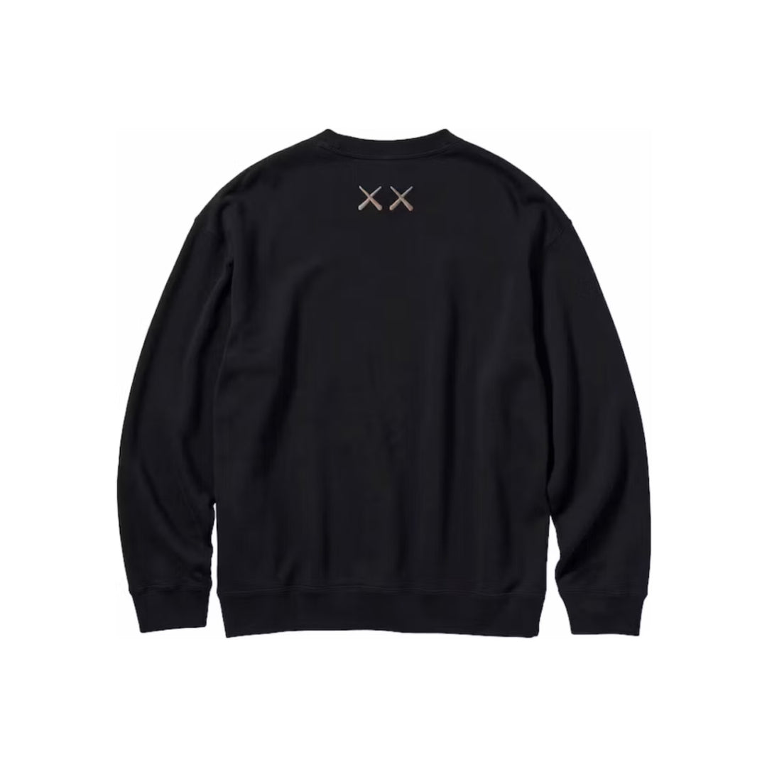 KAWS x Uniqlo Longsleeve Sweatshirt Black koszulki N-Hype Łódź Polska zdjęcie 2