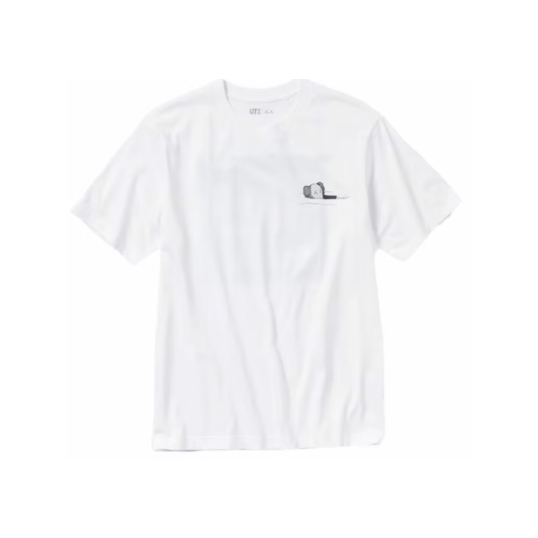 KAWS x Uniqlo UT Short Sleeve Artbook Cover T-Shirt White - zdjęcie 2 - N-Hype