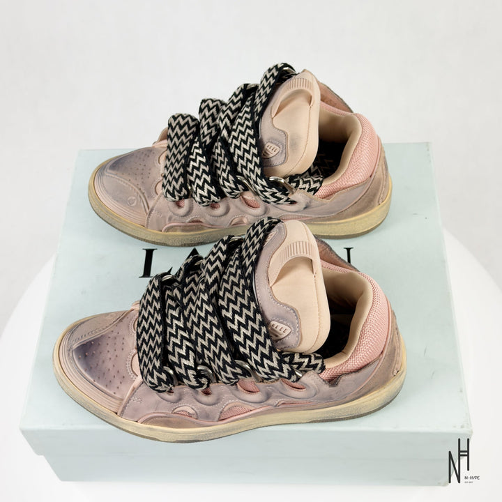 Lanvin Curb Sneakers Vintage Pink buty damskie N-Hype