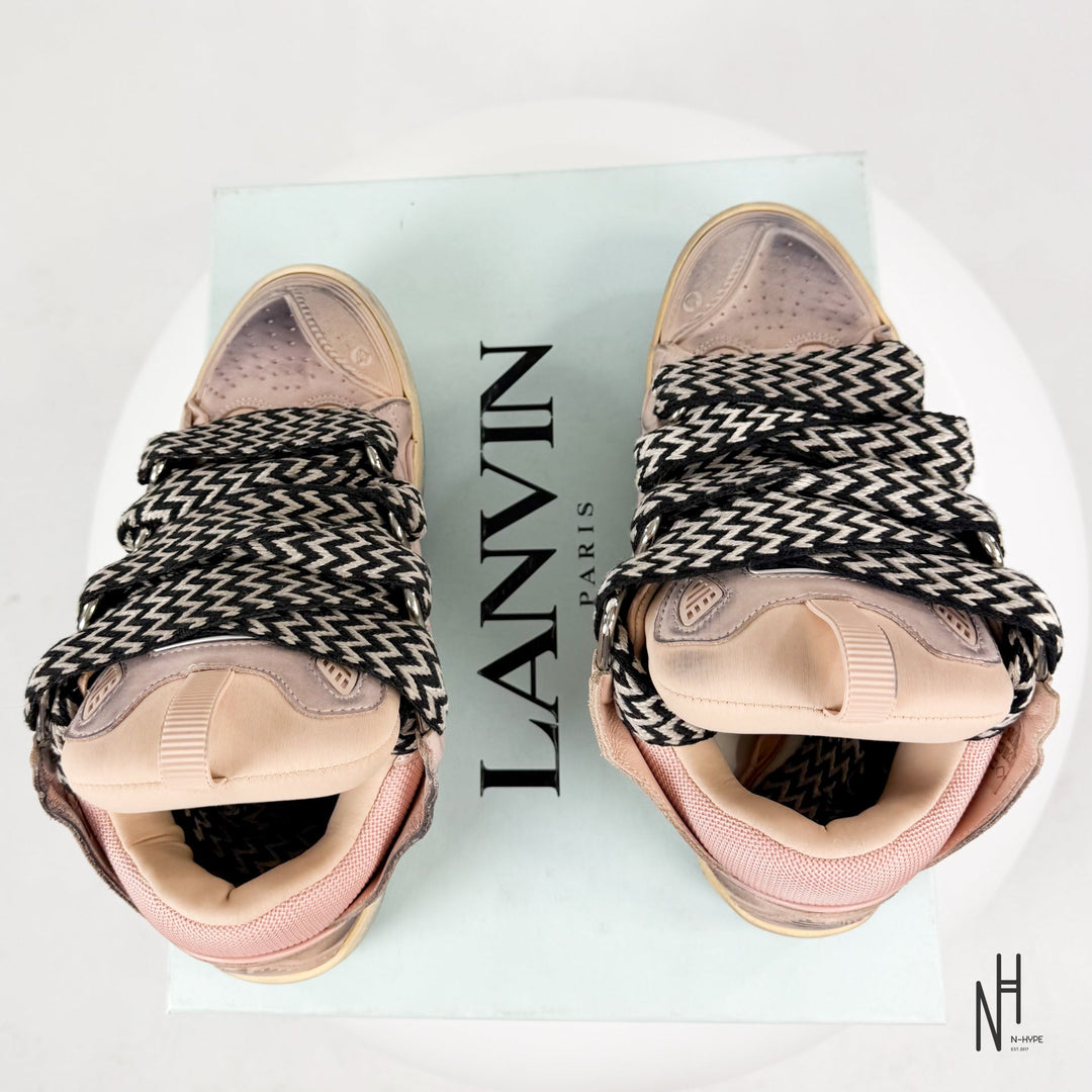 Lanvin Curb Sneakers Vintage Pink buty damskie N-Hype