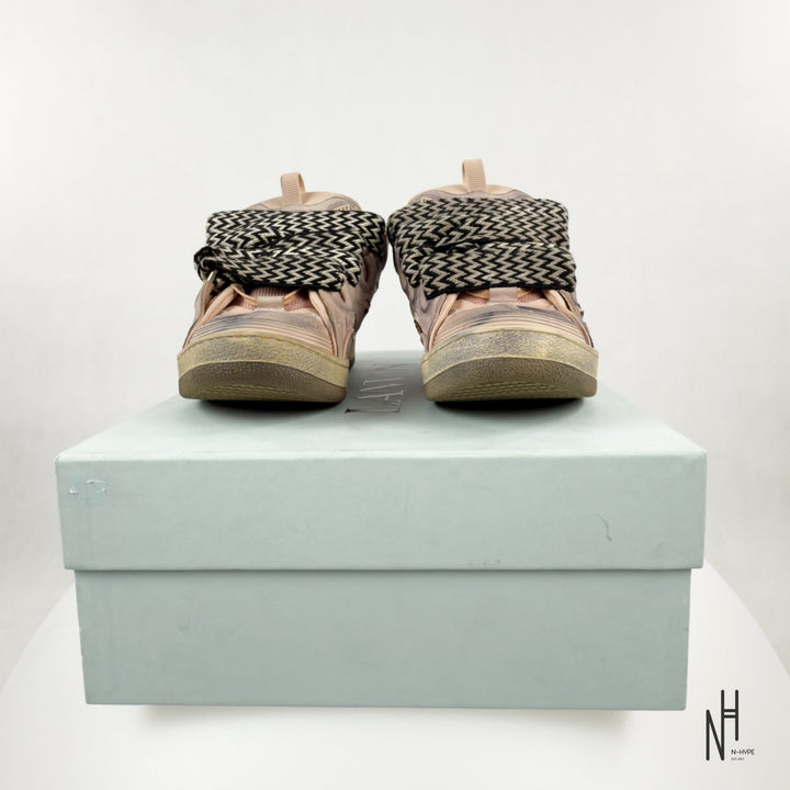 Lanvin Curb Sneakers Vintage Pink buty damskie N-Hype