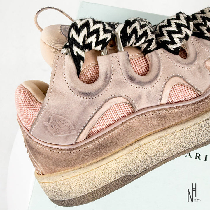 Lanvin Curb Sneakers Vintage Pink damskie N-Hype
