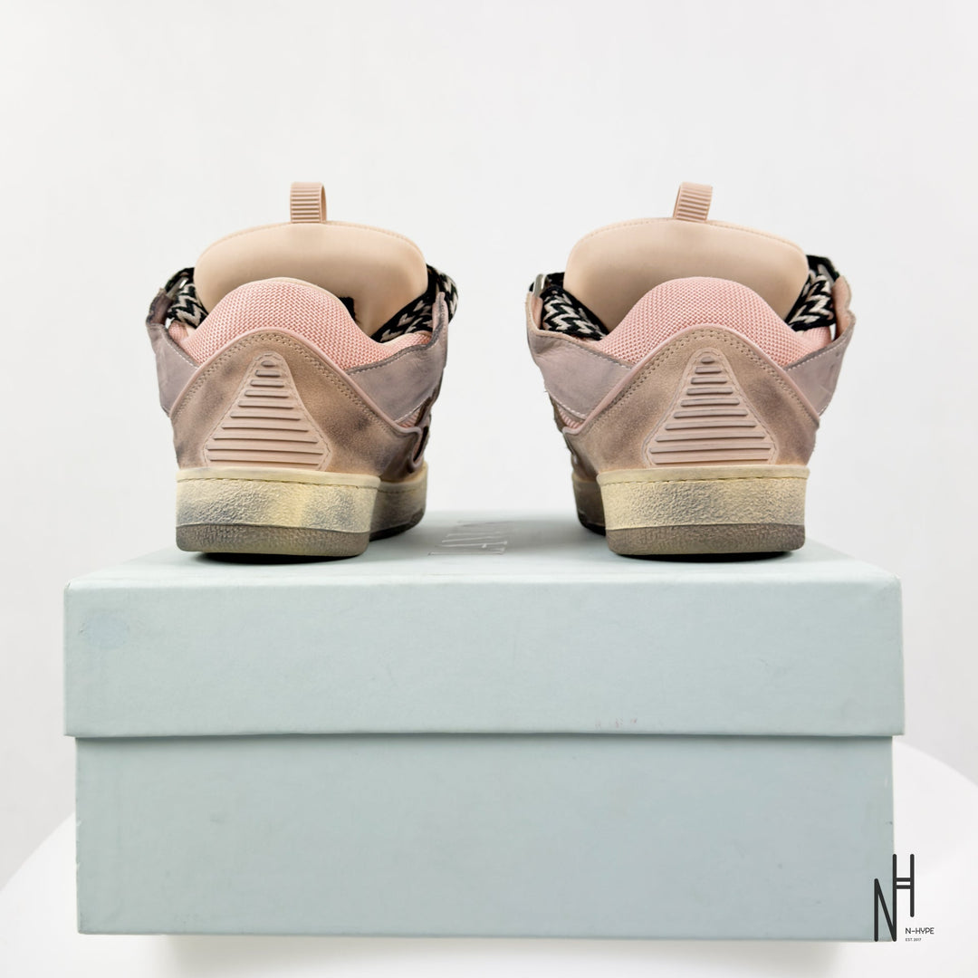 Lanvin Curb Sneakers Vintage Pink buty damskie N-Hype.