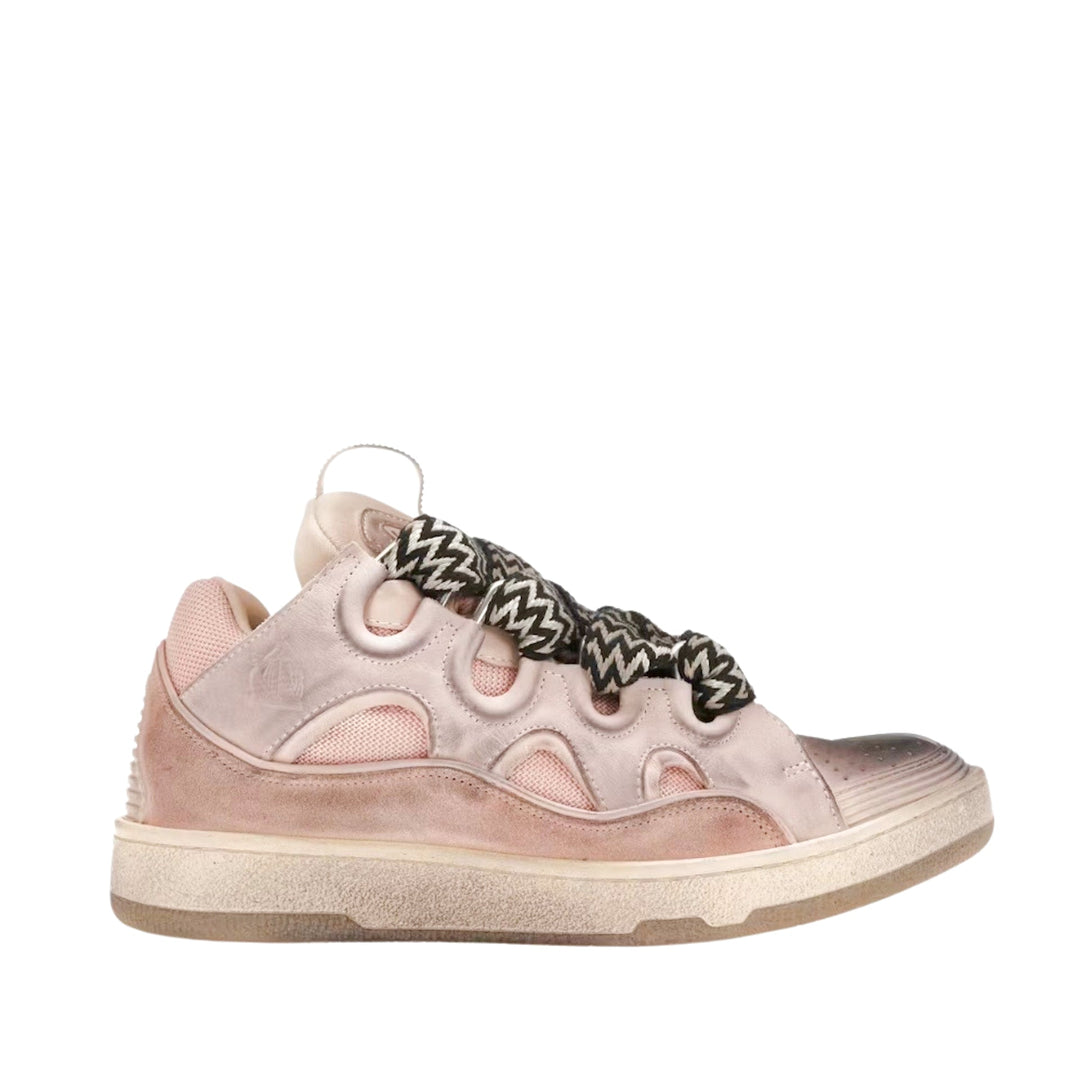 Lanvin Curb Sneakers Vintage Pink buty damskie N-Hype