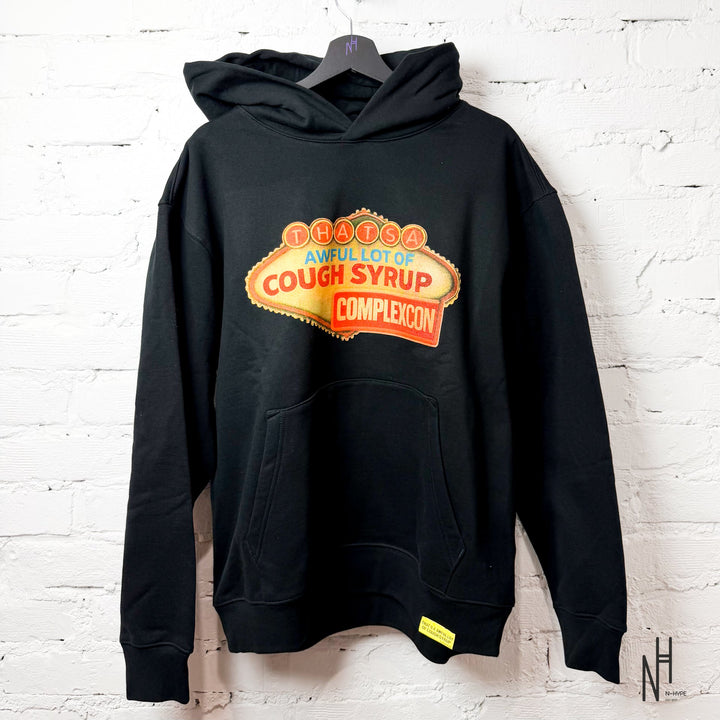 Cough Syrup ComplexCon Hoodie Black N-Hype streetwear hoodie