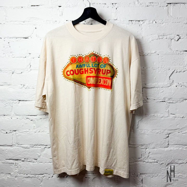 N-Hype Las Vegas Cough Syrup ComplexCon Tee White koszulka męska Nike.