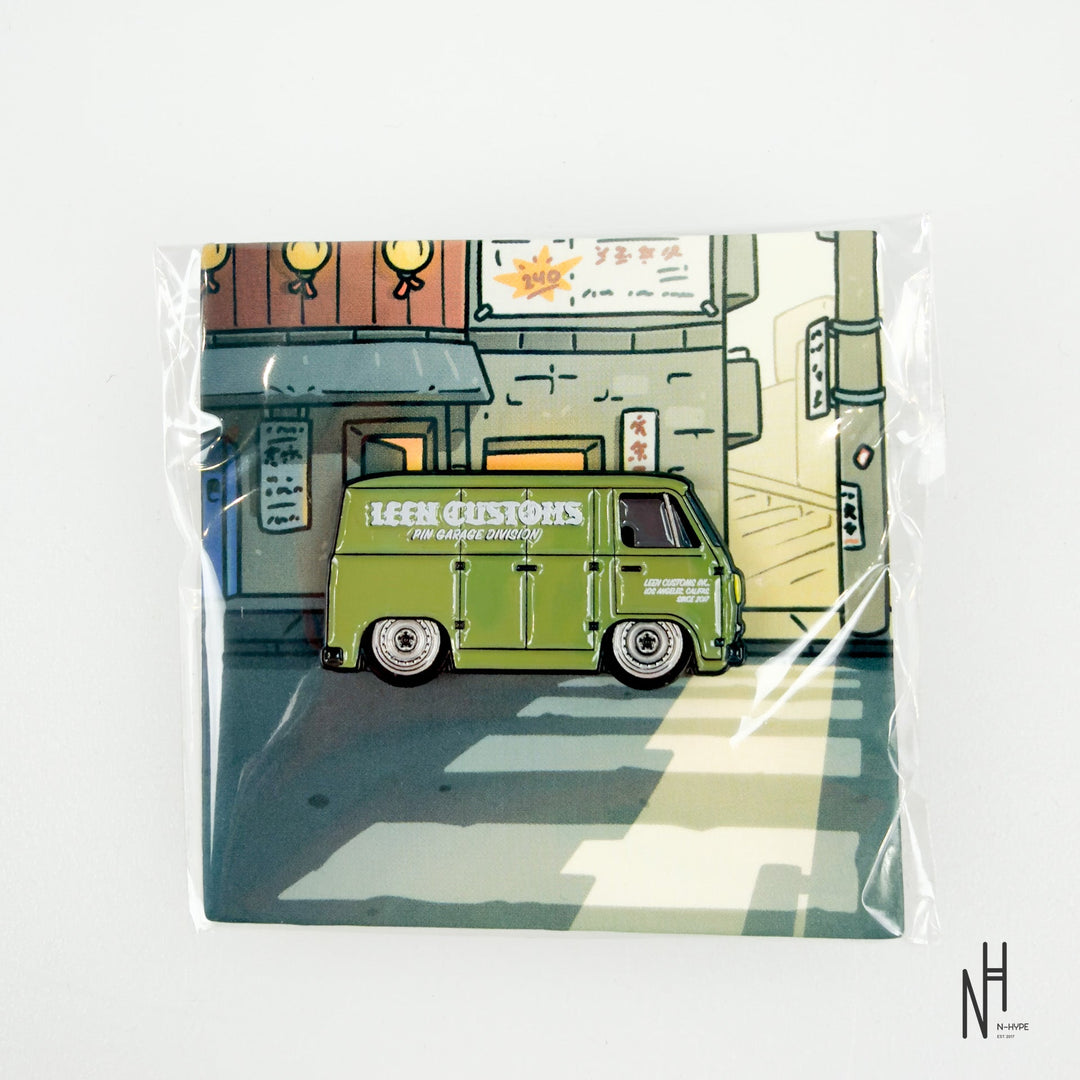 Leen Customs Pin Garage buty męskie czarne N-Hype