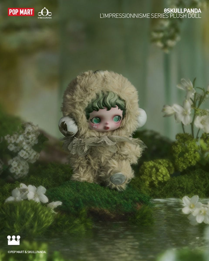 Pop Mart Vinyl Plush Pendant Blind Box - Skullpanda L‘impressionnisme Series