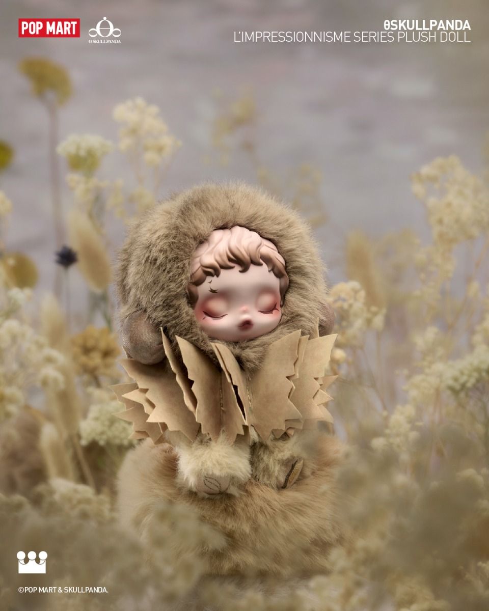 Pop Mart Vinyl Plush Pendant Blind Box - Skullpanda L‘impressionnisme Series
