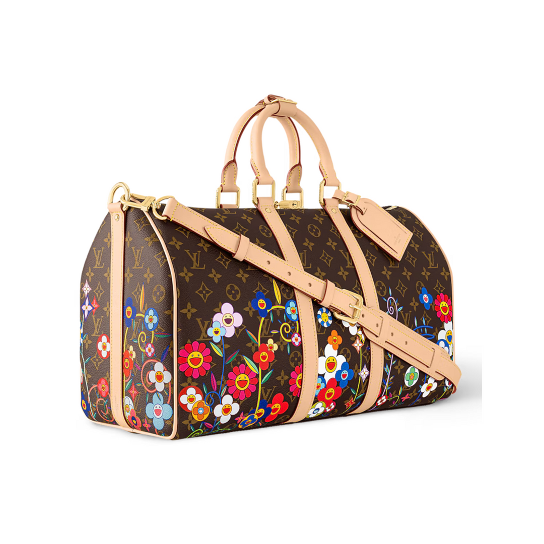 Takashi Murakami x Louis Vuitton Keepall Bandoulière 45 Monogram Takashi Murakami x Louis Vuitton Keepall Bandoulière 45 Monogram