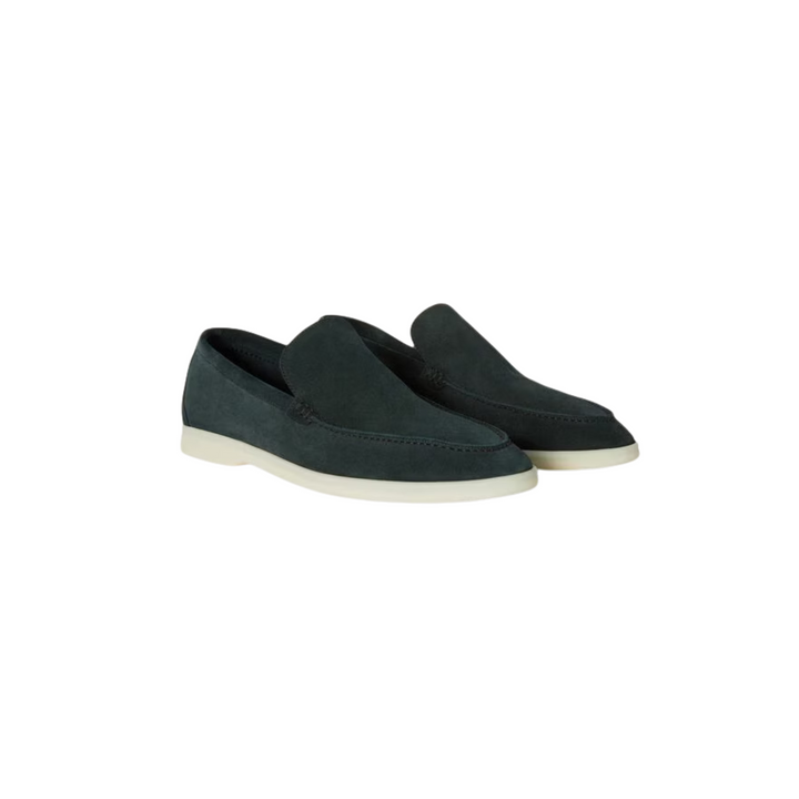 Loro Piana Summer Walk Loafers Dark Green buty męskie N-Hype