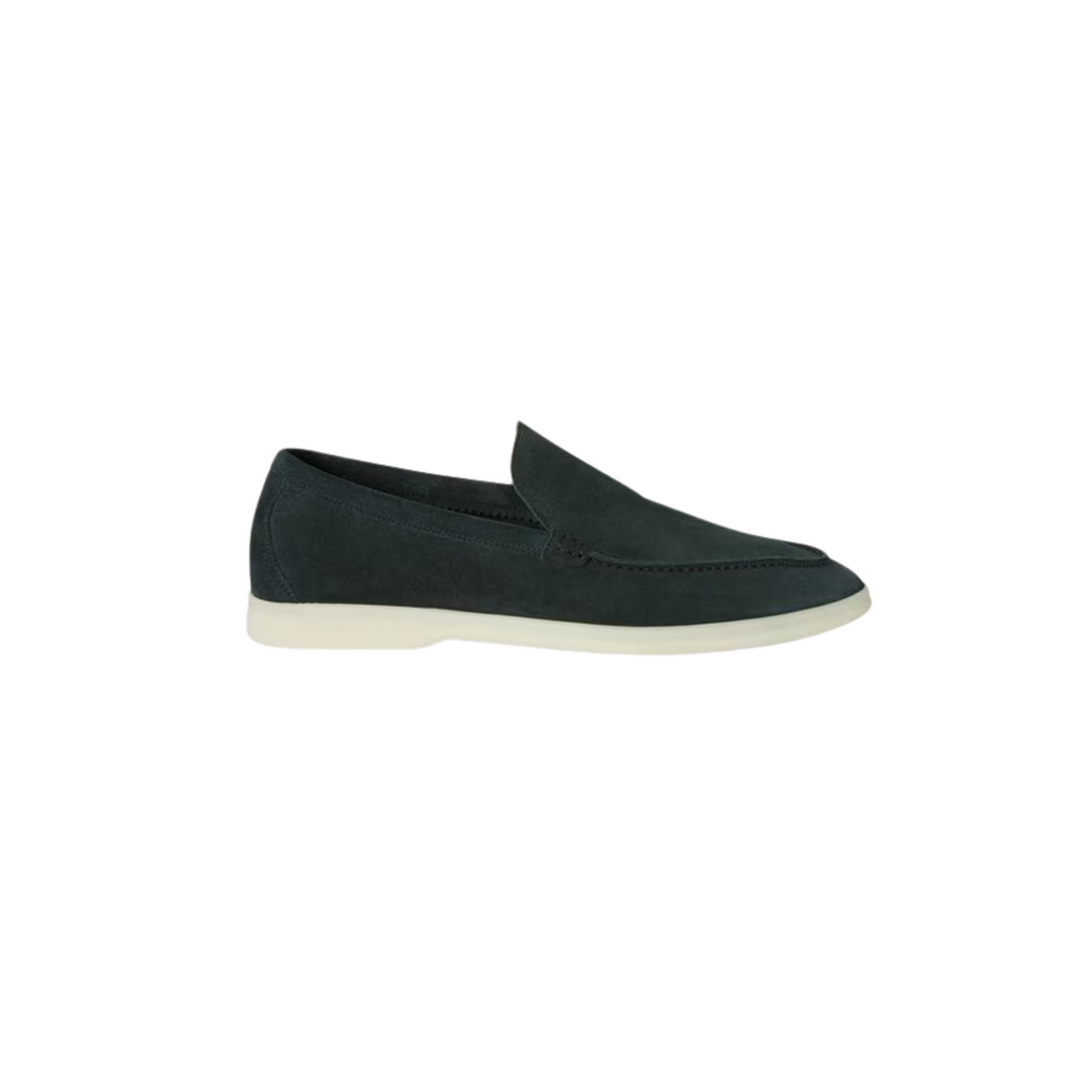 Loro Piana Summer Walk Loafers Dark Green buty męskie N-Hype