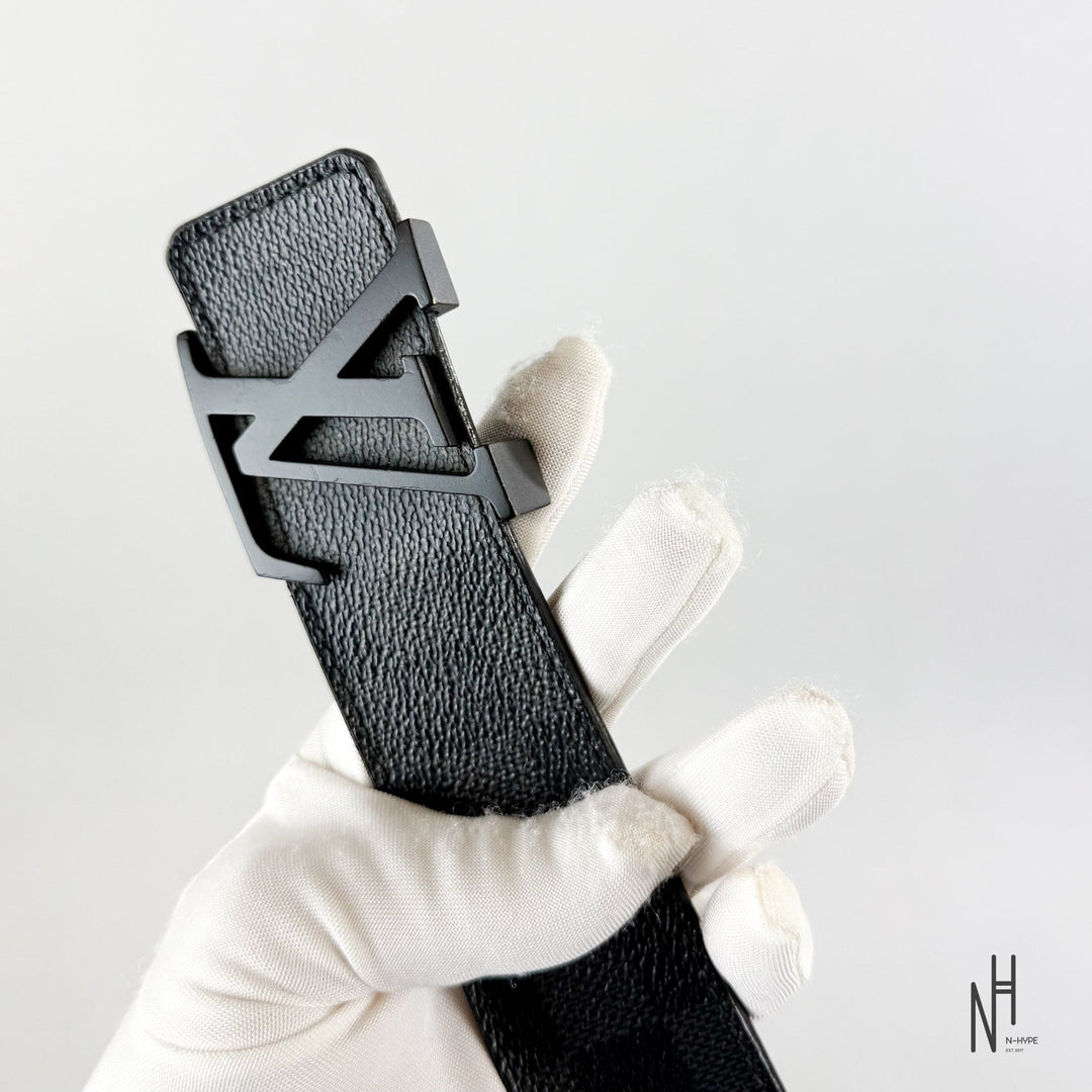 Louis Vuitton Damier Graphite Belt czarny męski N-Hype.