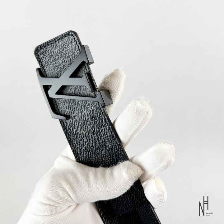 Louis Vuitton Damier Graphite Belt czarny męski N-Hype.