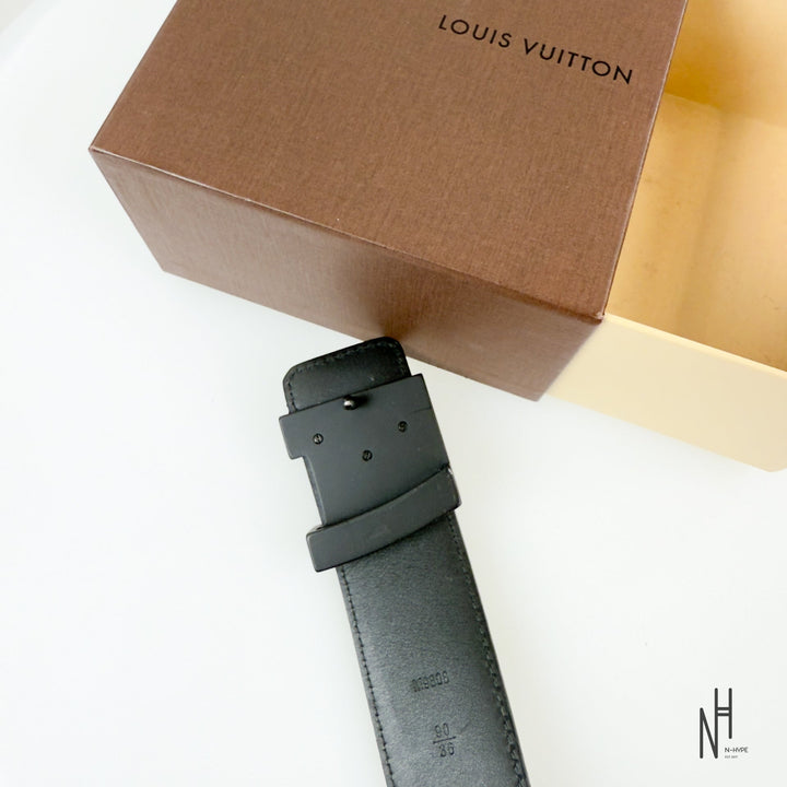 Louis Vuitton Damier Graphite Belt czarny męski N-Hype
