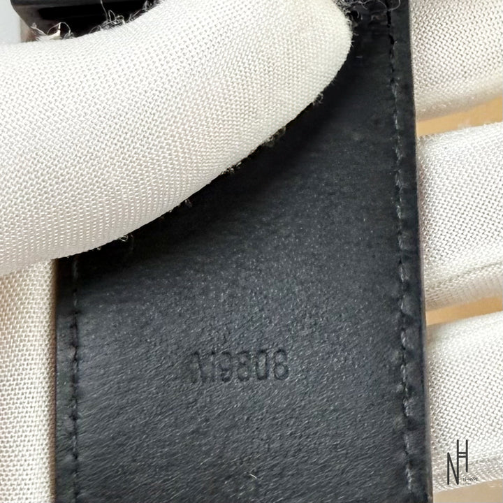 Louis Vuitton Damier Graphite Belt czarny skórzany męski N-Hype