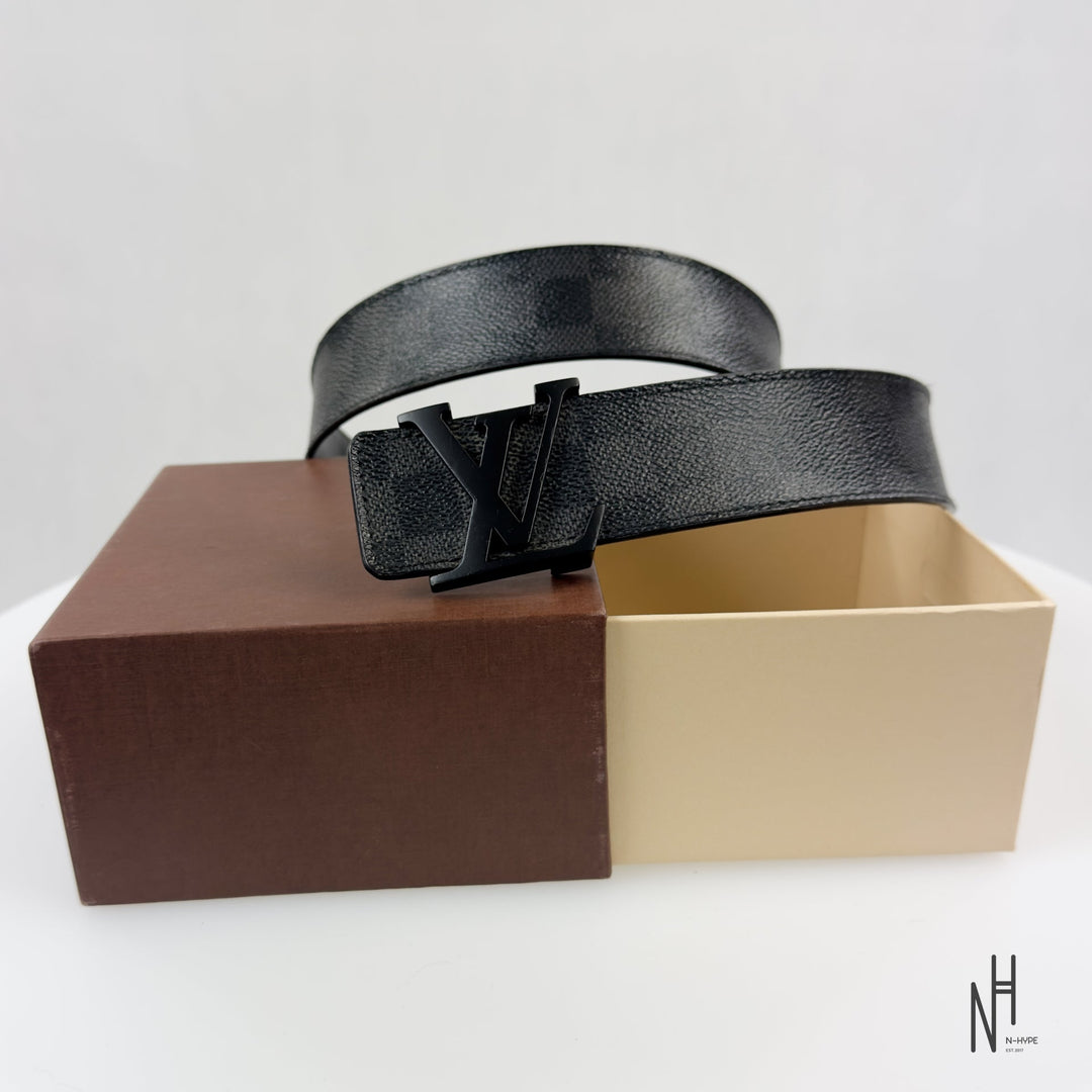 Louis Vuitton Damier Graphite Belt czarny męski N-Hype