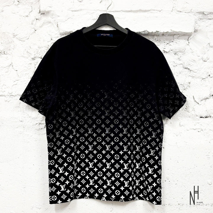 Louis Vuitton Gradient Tshirt Black N-Hype koszulka męska streetwear