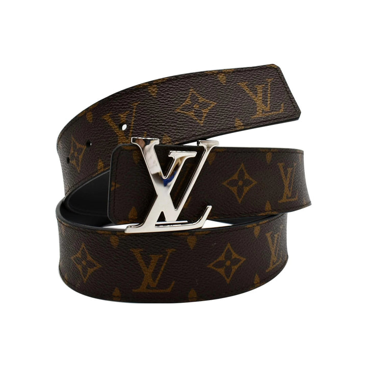 Louis Vuitton Initiales Monogram Silver Buckle Belt paski N-Hype Łódź Polska