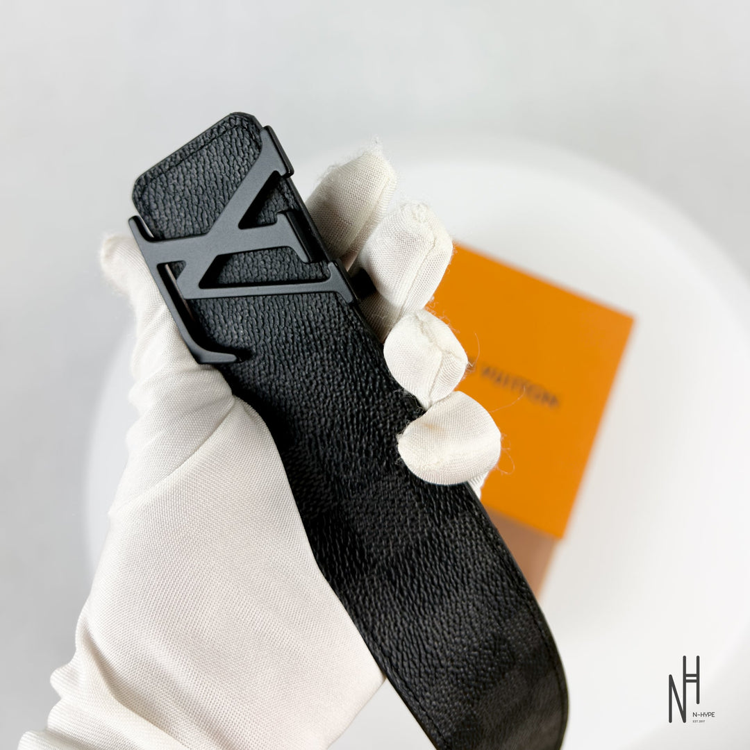 Louis Vuitton LV Damier Graphite Belt czarny męski N-Hype
