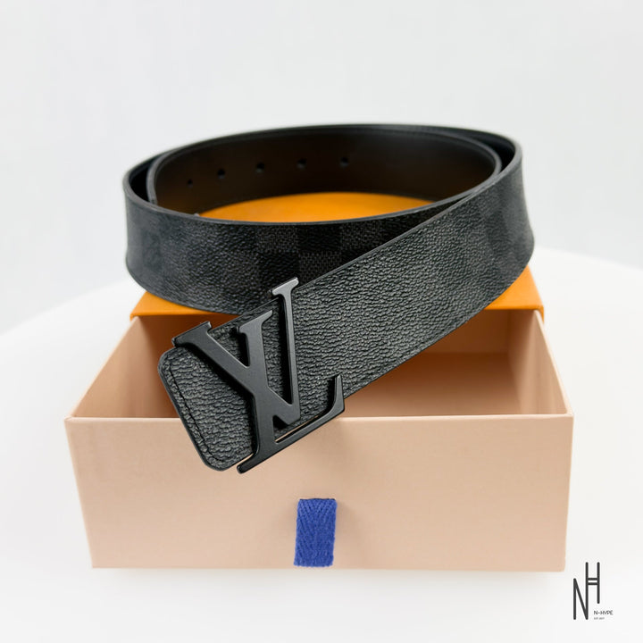 Louis Vuitton LV Damier Graphite Belt czarny N-Hype.