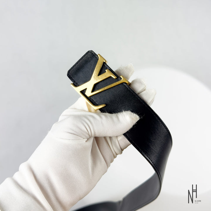 Louis Vuitton LV Initiales Belt czarny N-Hype.