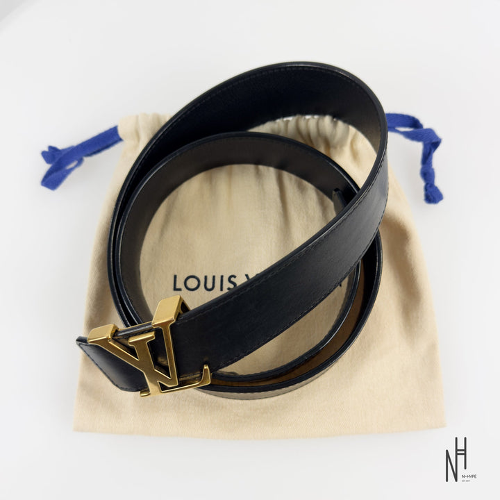 Louis Vuitton LV Initiales Belt czarny N-Hype.