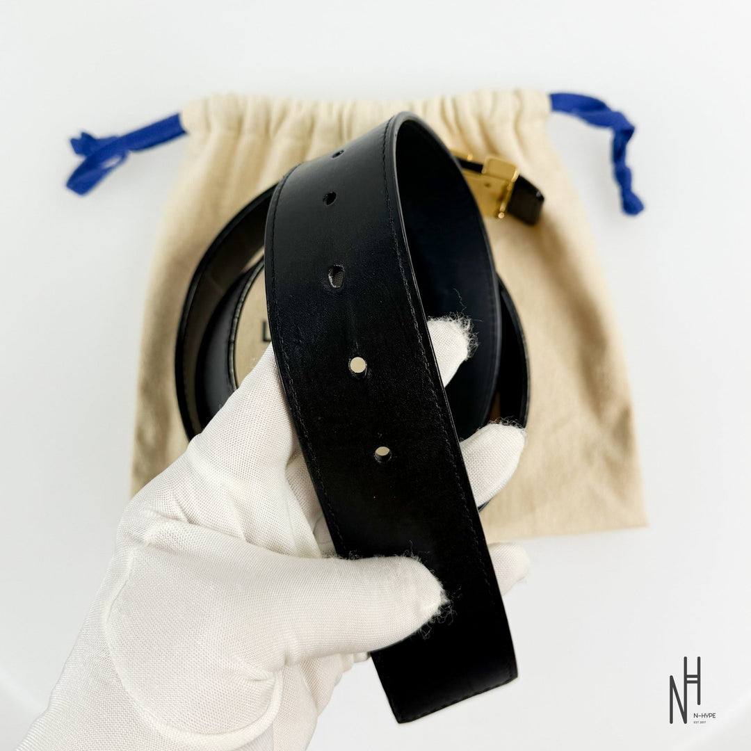 Louis Vuitton LV Initiales Belt czarny N-Hype.